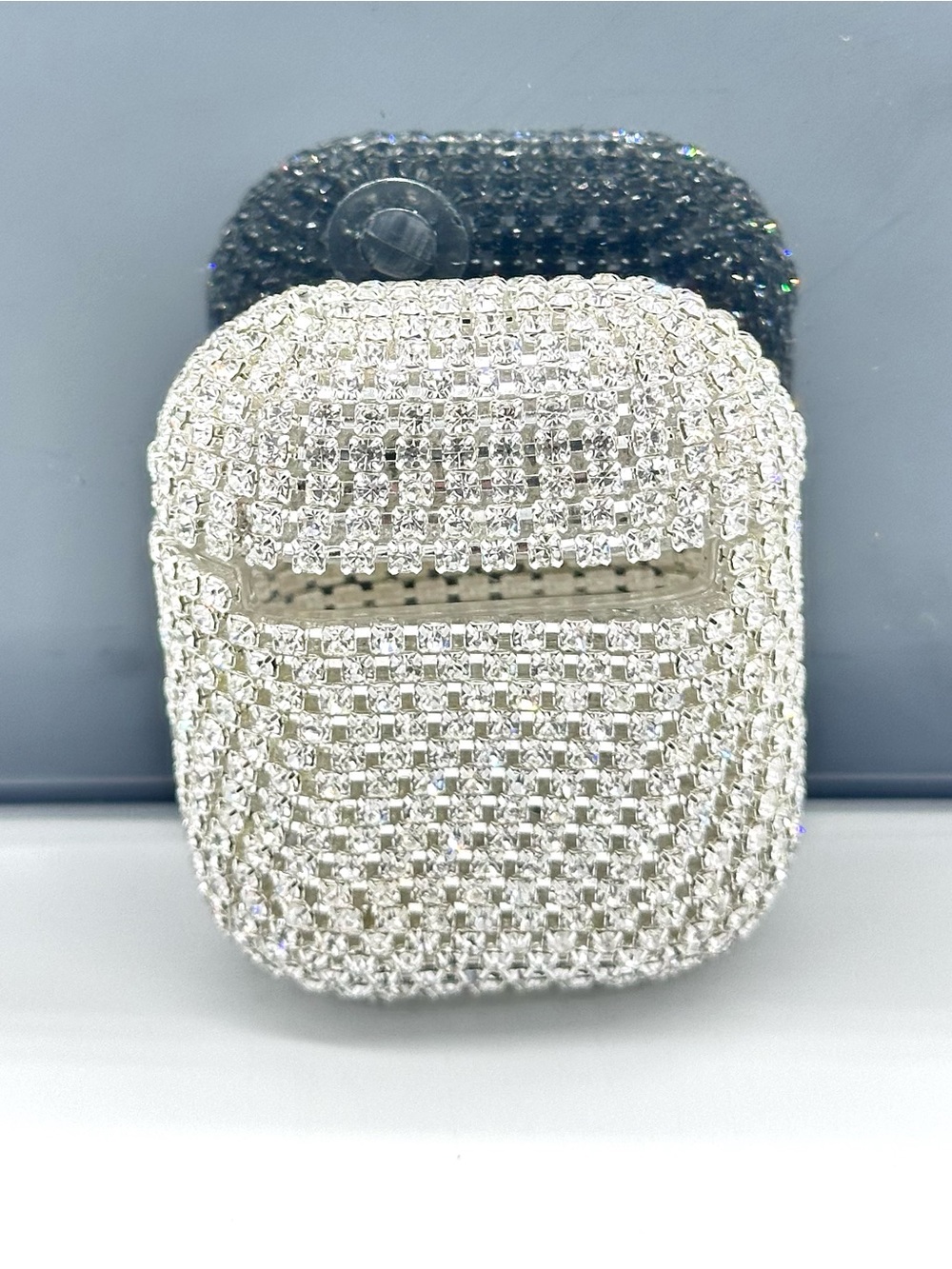 Luxury Bling Rhinestone Case Cover Compatible with Apple AirPods Gen 1 & 2